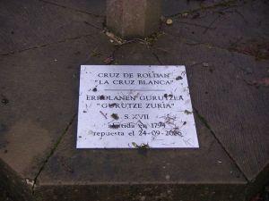 Cruz blanca de Roldán
