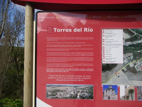 Camino a Sansol y Torres del Río