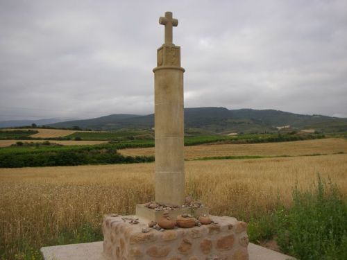 Camino a Nájera. Cruceiro