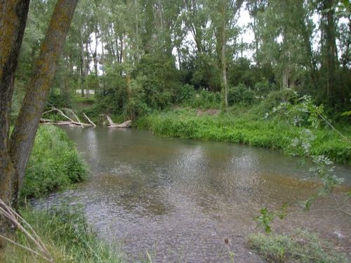 Entrada a Burgos por el río Arlanzón