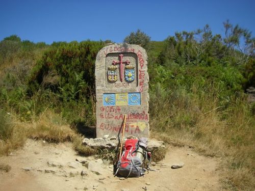 O Cebreiro. Entrada a Galicia