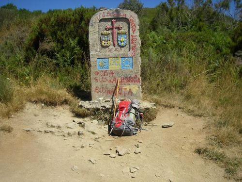 O Cebreiro. Entrada a Galicia
