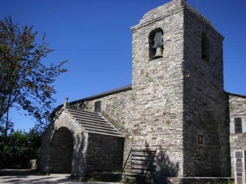 O Cebreiro. Iglesia de Santa María la Real de O Cebreiro