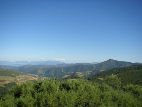 O Cebreiro. Vista desde O Cebreiro