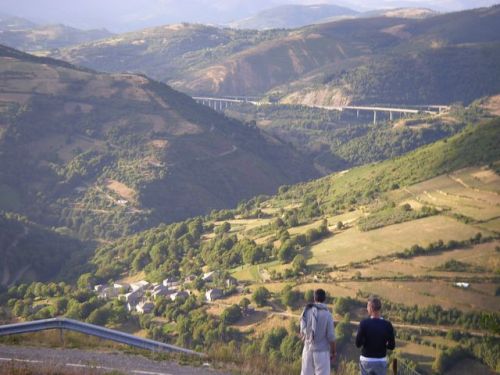 Vista desde O Cebreiro