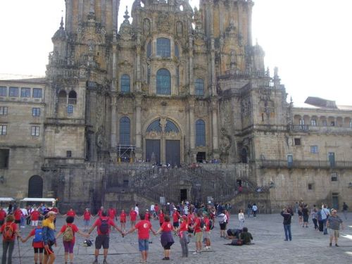 Santiago de Compstela. Catedral. Plaza del Obradoiro