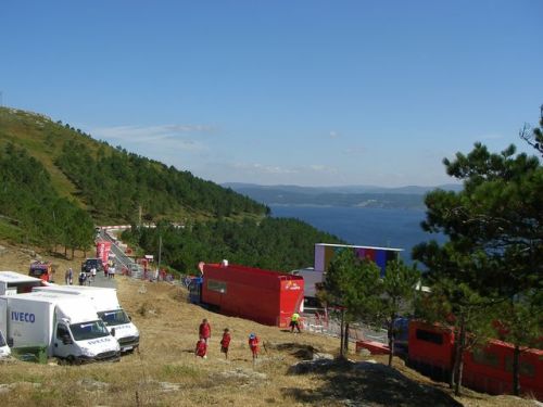Final etapa vuelta ciclista de España. 
