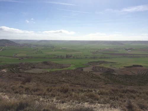 Camino de Hontanas a Fromista