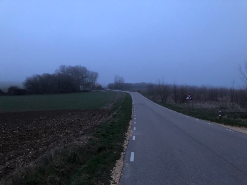 Camino de Agés a Burgos